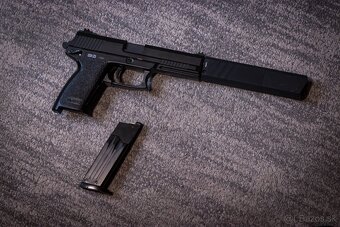 Novritsch SSX23 Airsoft Pištol Green Gas + tlmič - 2