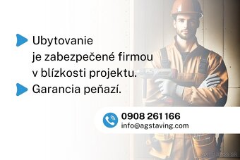 Sadrokartonista dlhodobé projekty Nemecko a Rakúsko - 2