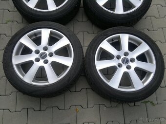Elektrony Borbet 5x112 r17, zimne pneu. 205/50 r17 - 2