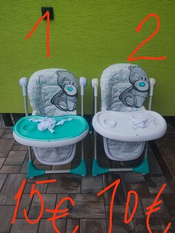 Detská jedálenská stolička Zopa Monti - Menthol Mint - 2