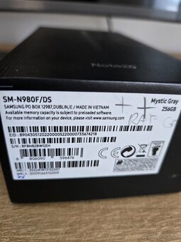 Samsung galaxy note 20, 256GB - 2
