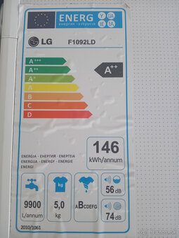 Predam slim pracku LG F1092LD - 2