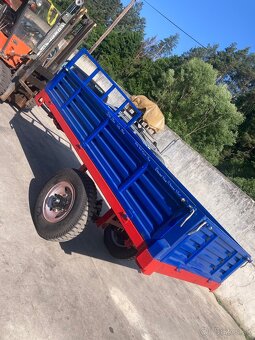 Vlečka za traktor 3t trojstranny sklapač 2kusi NOVA - 2
