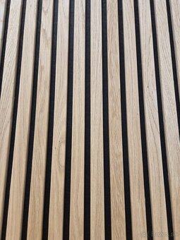 Drvené trojstranové akustické panely 300x52,5x1,8cm DUB - 2