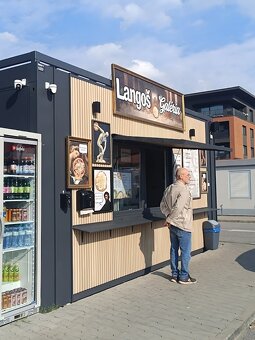Na predaj: plne vybavený gastro stánok „Langoš Galéria” - 2