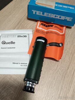 Ďalekohľad monokulár nemecký Revue 25x30 Uloženka - 2