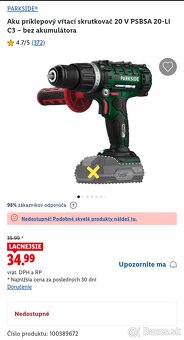 Aku príklepový vŕtací skrutkovač - 2