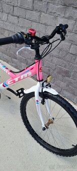 Bicykel Ctm 24" pinkwhite (PREDANÉ) - 2