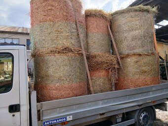 Predam slamu lisovanu-balikovanu a moznym dovozom. - 2