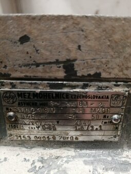 Elektromotor MEZ Mohelnice 0,75kw, 2840 ot /min, 400V. - 2