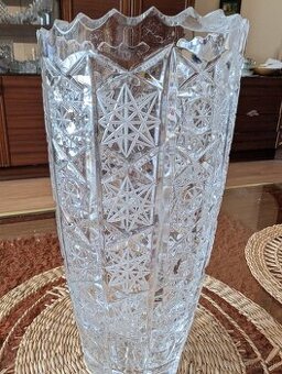 Kristalova vaza brusena - 2
