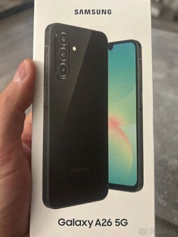 Samsung Galaxy A26 5G 128GB čierny – nový - 2
