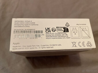 Apple Airpods 4 - NOVÉ - 2