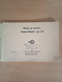 Babeta 210 návod na obsluhu - 2