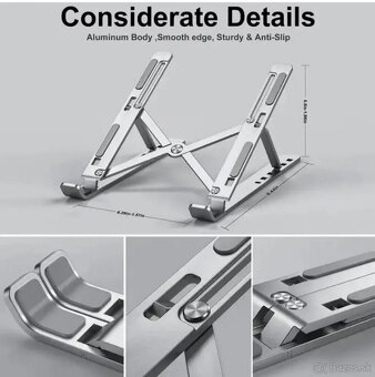 Hlinikovy skladaci stojan pre notebook + puzdro - 2