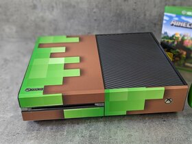 Xbox One 500GB Minecraft vinyl, Creeper ovládač a Minecraft - 2