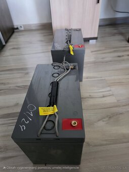 Predám trakčné batérie 12w 108ah až 125ah - 2