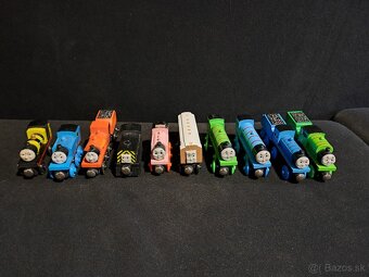 Drevené koľajnice, vláčiky, mosty, vláčik Tomáš - 2