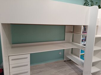 Poschodová posteľ s písacím stolom - 2