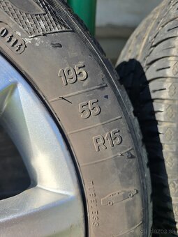 Predam alu.disky orig. ŠKODA , 5x100 R15 - 2
