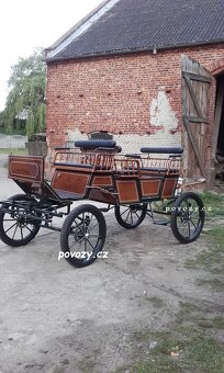 Velká bryčka B 80 za veľké kone pre 6 osôb - 2