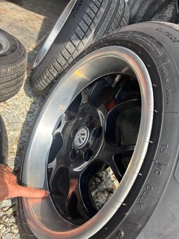 Borbet r16 5x100 pneu 205/55 - 2