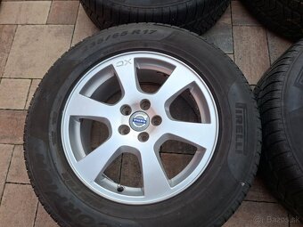 Predám hlinikové disky org.Volvo XC 60-R17 - 2