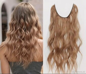 Spinavy blond pricesok na silikonovej gumke - novy - 2