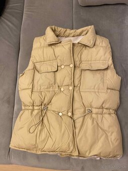 Hnedá dámska vesta - 2