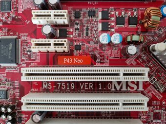 MSI P43 Neo, socket 775 , DDR2 - 2
