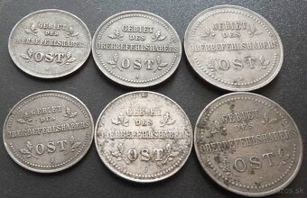 Ost kopejky 1916 A,J-Nemecka riša - 2