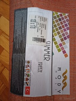 Oranzovy  koberec 120x170 - 2