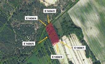 Lakšárska Nová Ves – 2.097 m2 LESY A PÔDA – NA PREDAJ - 2