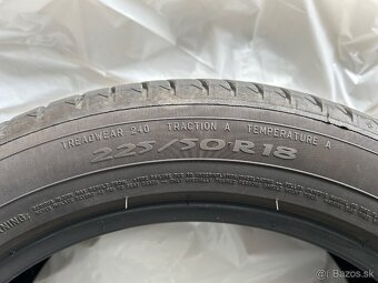 4 ks letné pneumatiky Michelin 225,50, R18, 95 V ........... - 2