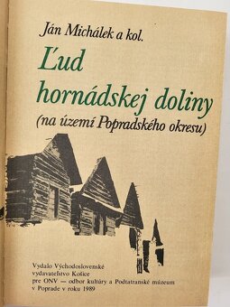 Jan Michálek a kol. - Ľud hornádskej kotliny - 2