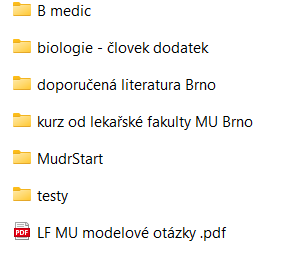 Podklady na prijímačky do Brna a Martina na LF - 2