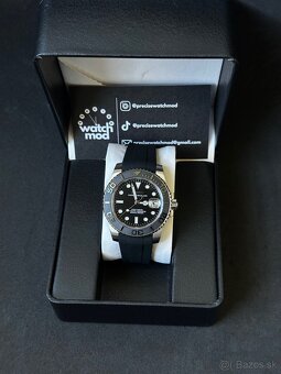 Seiko mod Yacht-Master Black - 2