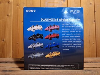 SONY PlayStation PS3 SIXAXIS BEZDRÔTOVÝ DUALSHOCK čierny - 2