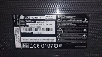 Televízor LG49UH603V - 2