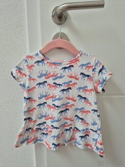 Tričko s krátkym rukávom 2ks LUPILU (veľ. 86/92) - 2