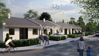 AVENUE I PREDAJ, novostavba 3i útulného radového RD v štanda - 2