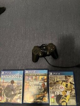 Predám Hry na ps4 a ovládač - 2