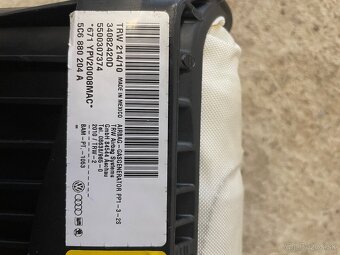 Airbag spolujazdca 5C6 880 204 A - 2