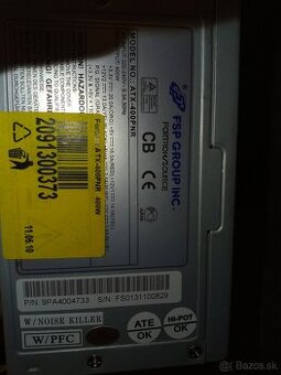 predam zdroj fortron 400w upgrade - 2