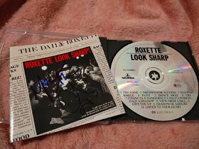 Podpísané CD Roxette Look Sharp - 2
