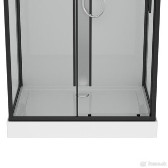Sanotechnik QuickLine Boston black - Sprchová kabína 90x120x - 2