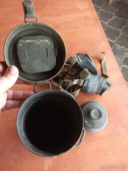 nemecka plynova maska - GASMASK - Wehrmacht - 2