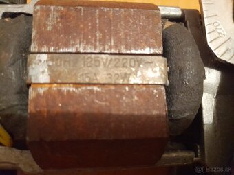 Predám elektromotor s prevodovkou 125/220 V, 5000 ot., - 2