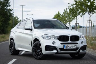BMW X6 30d 2018 / AJ NA SPLÁTKY / - 2