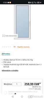Balkónové dvere - 2